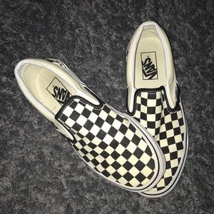 Checkered Vans